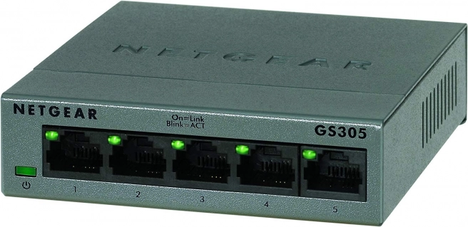 Niezarządzalny przełącznik Netgear z 5 portami