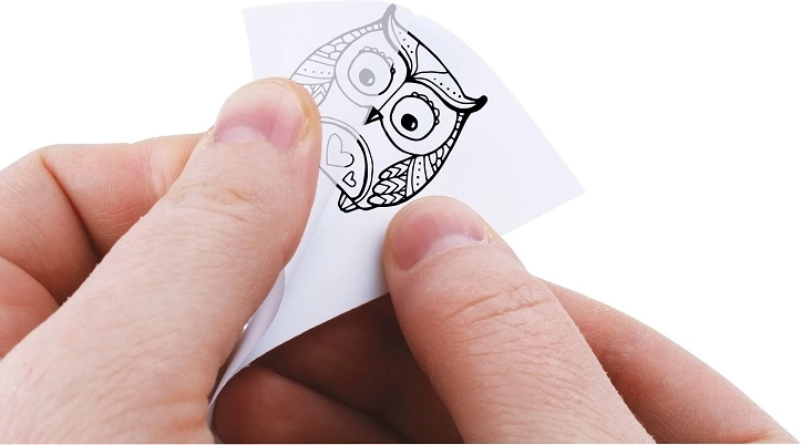 Naklejki transferowe i oczy do szybkiego zdobienia