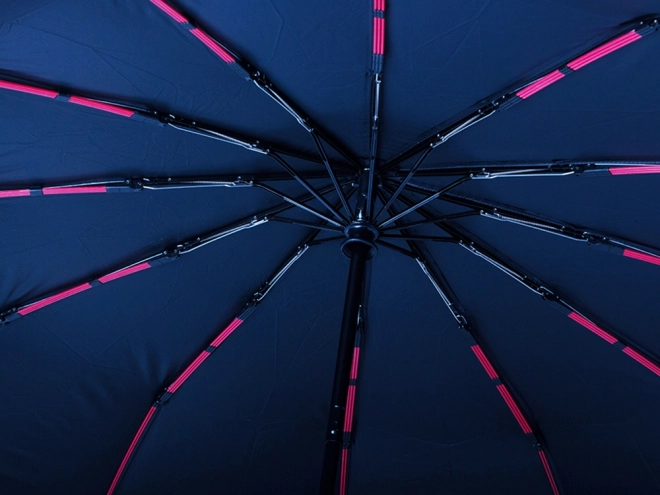 Elegancki składany parasol czarny