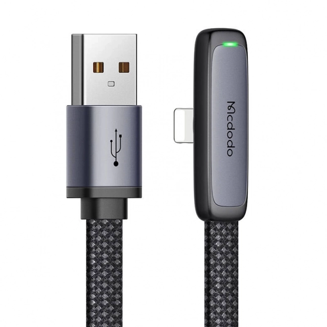 Mcdodo CA-2791 Kabel kątowy USB na Lightning, 1,8 m (czarny)
