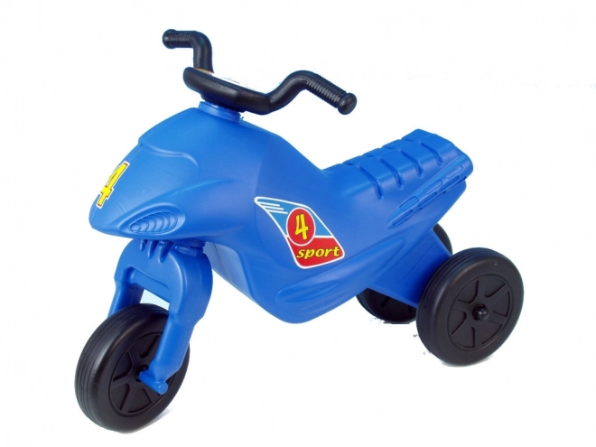 Jeździk Superbike 4 mini plastik wysokość siedziska 26cm nośność do 25kg różne od 18 miesięcy
