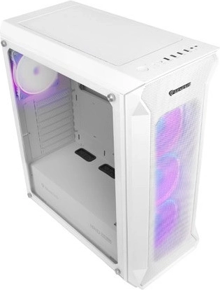 Obudowa komputerowa Genesis Irid 505 V2 ARGB z USB 3.0 Biała
