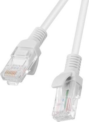 Patchcord kategorii 5e 1,5 m szary Fluke Lanberg, 10-pack