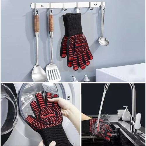 Ognioodporne rękawice do grillowania