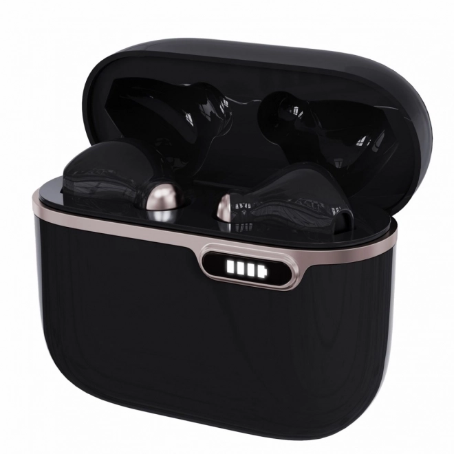 Słuchawki Bluetooth z HQ mikrofonem TWS (USB-C) czarne