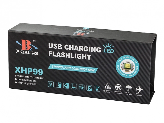 Wojskowa latarka taktyczna z LED Cree XHP99