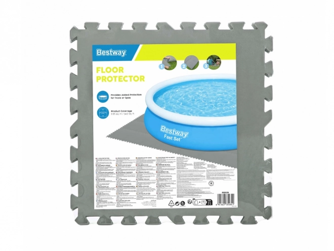 Bestway piankowa podkładka pod basen szara
