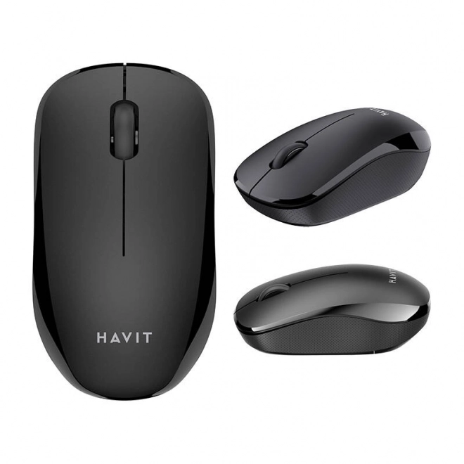 Uniwersalna bezprzewodowa mysz Havit MS66GT (czarna)