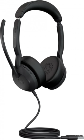 Jabra Evolve2 50 USB-A MS Stereo – przewodowy zestaw słuchawkowy z ANC