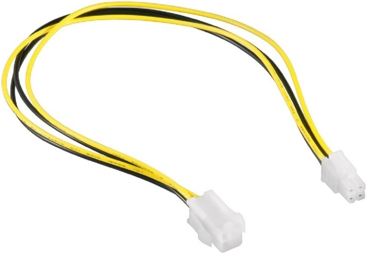 Wewnętrzny kabel przedłużający ATX, 4 pin, 0,3 m