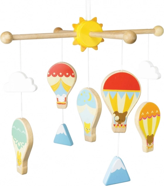 Wisząca karuzela balony na gorące powietrze LE TOY VAN Petilou