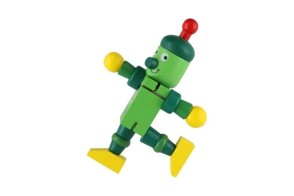 Robot drewniany 12cm od 18 miesięcy - 1 sztuka