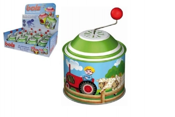 Grająca szafka młyn farma metal 8cm 12 sztuk w pudełku 18m+