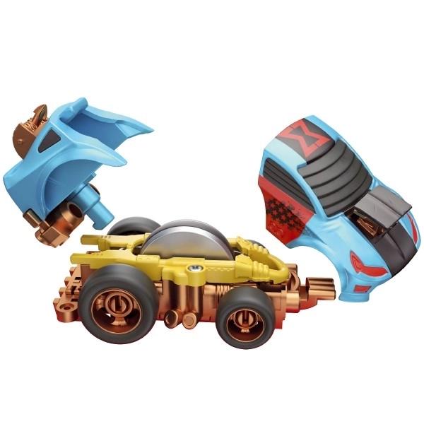 Auto Boom City Racers plast mix rodzajów w plastikowej tubie 21x6,5x6cm