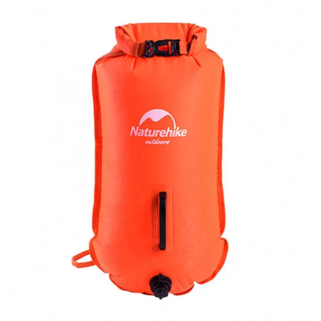 Naturehike 18L nadmuchiwany wodoodporny worek NH17S001-G pomarańczowy