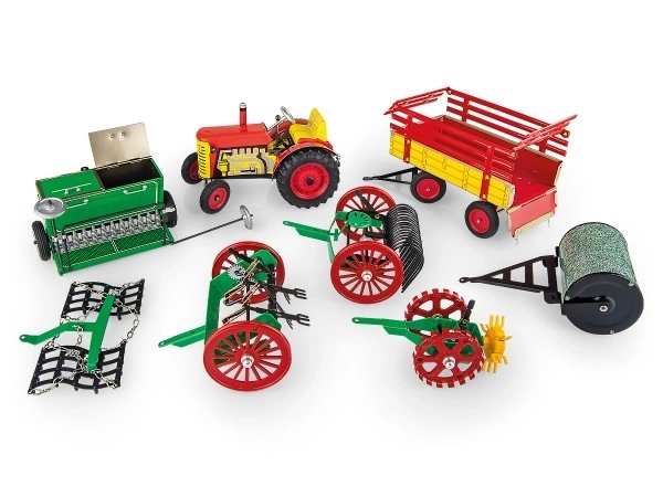 Metalowy zestaw agro Zetor