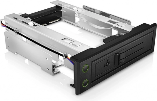 Wymienna zatoka dla 3,5" HDD SATA/SAS do zatoki 5,25"