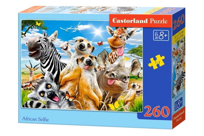 Puzzle Africka Selfie