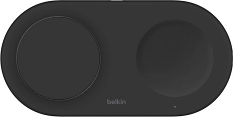 Belkin BoostCharge Pro 2 w 1 bezprzewodowa mata ładująca Qi2 15 W – czarny