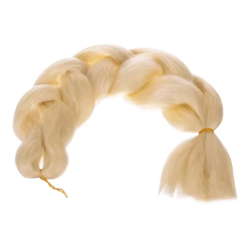 Syntetyczne włosy warkocze blond Soulima 23556