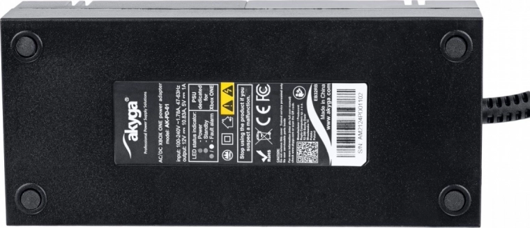 Stabilna moc 135 W dla XBOX ONE