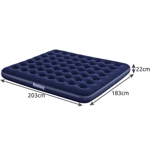 Podwójny materac 203x183x22cm BESTWAY 67004