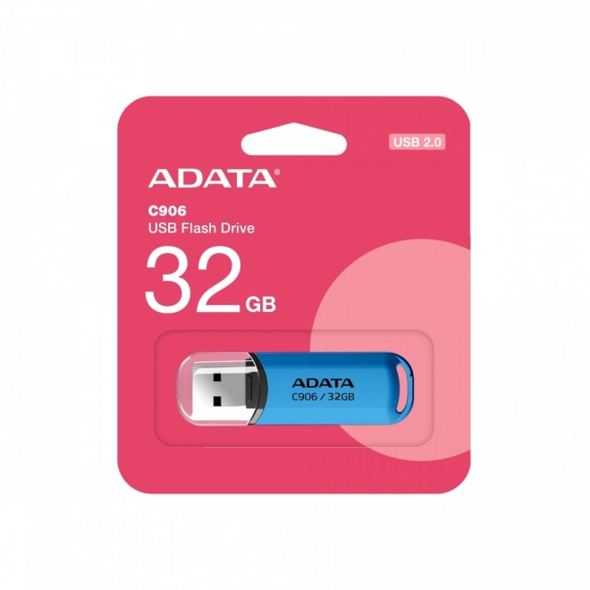 Dysk flash USB ADATA C906 32GB USB 2.0 niebieski