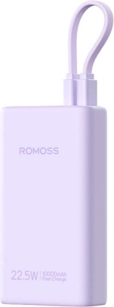 Powerbanka Romoss 10000mAh 22,5W fioletowa
