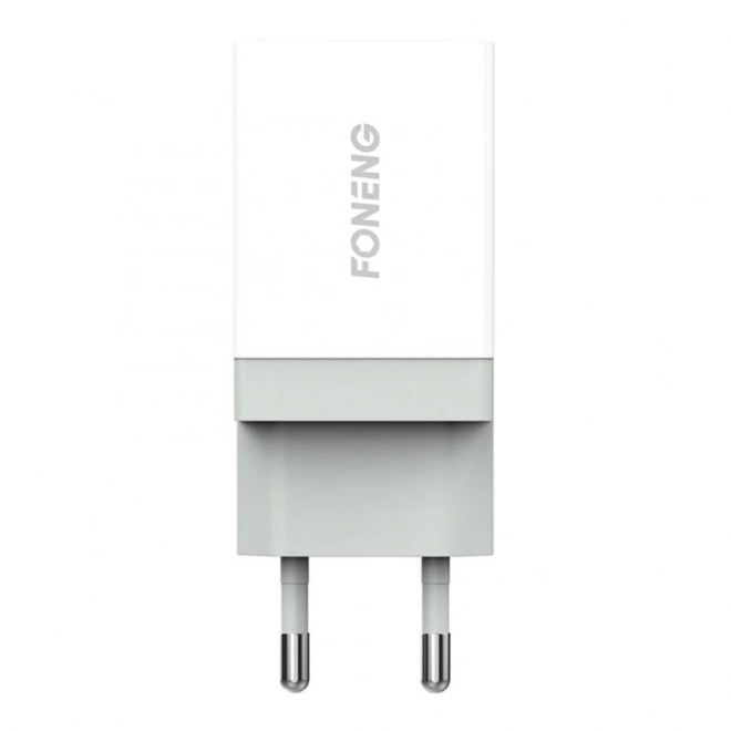 Szybka ładowarka Foneng 1x USB K210 + kabel USB typu C 1m