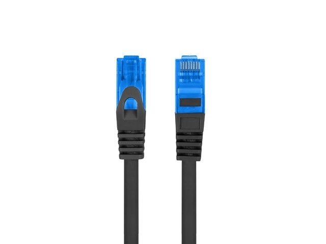 Patchcord kat. 6a S/FTP CCA 10m czarny
