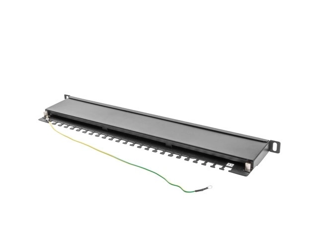 Panel krosowy z 24 portami kategorii 5E