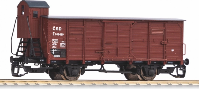 Piko kryty wagon G02 z kabiną hamulcowego ČSD, era III, TT