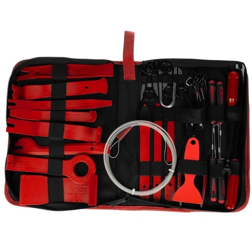 Kompletny 40‑elementowy zestaw w solidnym etui