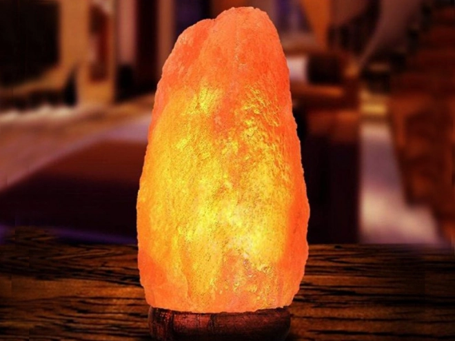 Duża himalajska lampa solna jonizator