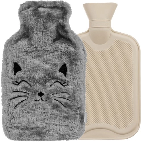 Gumowy termofor z pokrowcem 1800ml Ruhhy 24535