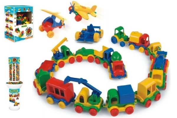 Samochodzik Kid Cars mini plastik 10cm Wader - 1 sztuka