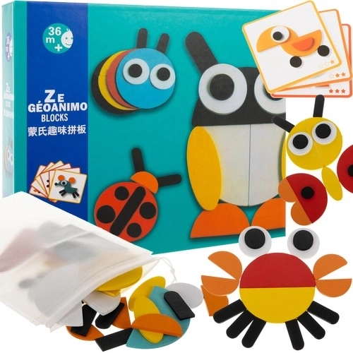 Drewniane puzzle Kruzzel 22426