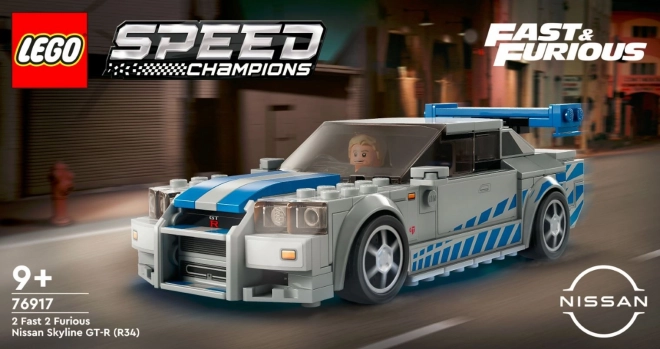 Kreatywny zestaw LEGO Speed Champions Nissan Skyline GT-R