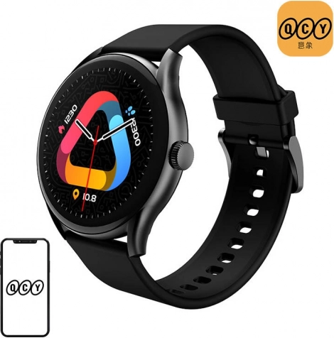 Inteligentny zegarek QCY Watch GT czarny