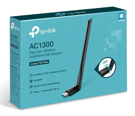 Bezprzewodowa karta sieciowa USB AC1300 Archer T3U Plus