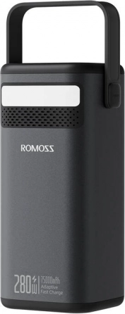 Powerbanka Romoss 75000mAh 280W czarna