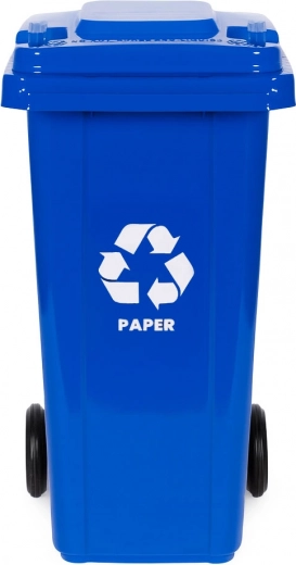 Wytrzymała konstrukcja z HDPE i szczelna pokrywa