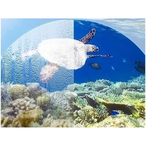 czarna pełnotwarzowa maska do snorkelingu - L/XL