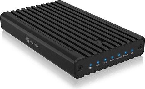 ICY BOX IB-2817MCL-C31 stacja dla 2× NVMe SSD z funkcją klonowania