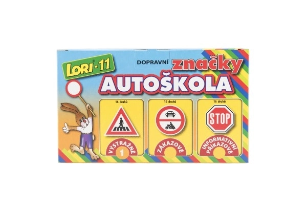 Zestaw edukacyjny Nauka Jazdy z Znakami Droguwymi