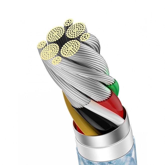 Kabel USB na USB-C Baseus Dynamic Series 100W 2 m niebieski