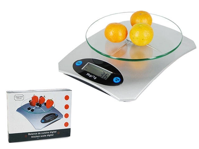 Elektroniczna waga kuchenna z precyzyjnym wyświetlaczem LCD