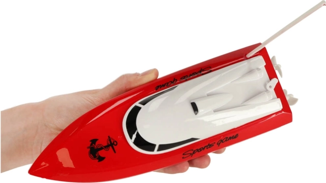 RC wyścigowy statek 4CH mini CP802 – Czerwona