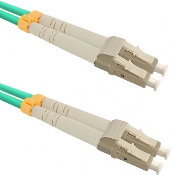 Patchcord światłowodowy LC/UPC–LC/UPC MM OM3 50/125, 1 m