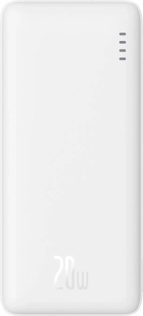 Baseus AirPow powerbank 10000 mAh 20W biały